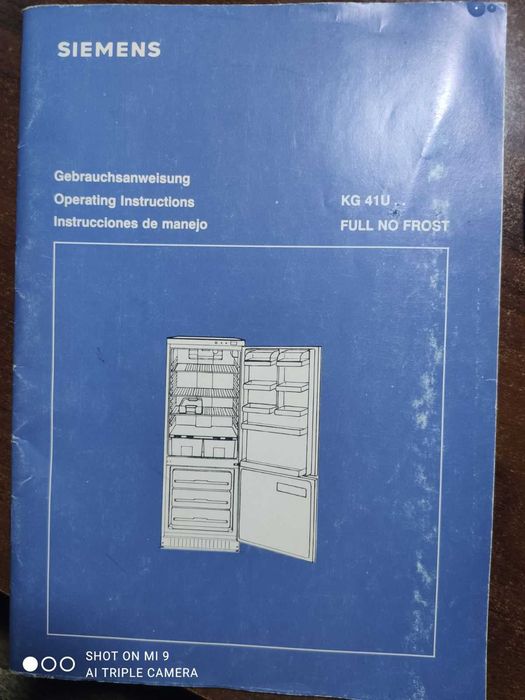 Холодильник Siemens
