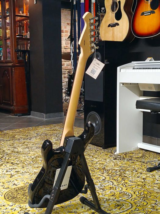 Zestaw Gitara Elektryczna Aria STG-003 BK + Carlsbro Kickstart 10B