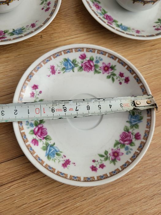 Zestaw 6 filiżanek porcelana chińska PRL