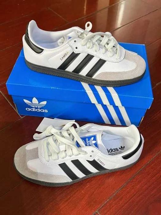 Sneakersy Adidas Samba OG Cloud White Core Black Roz.40