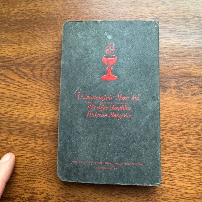 Mszalik niedzielny 1947 rok