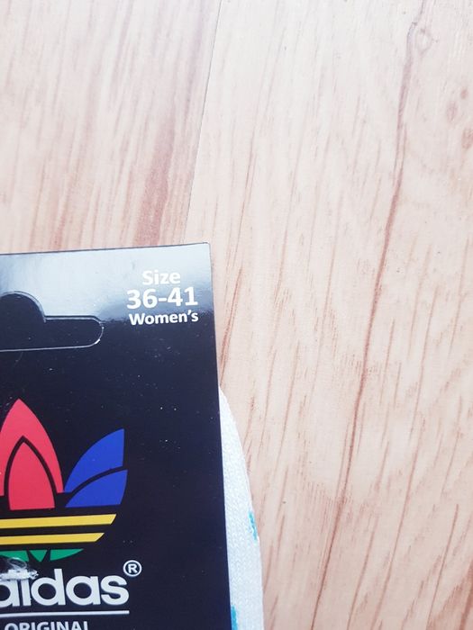 Nowe bawełniane skarpety damskie marki Adidas Original rozmiar 36/41.