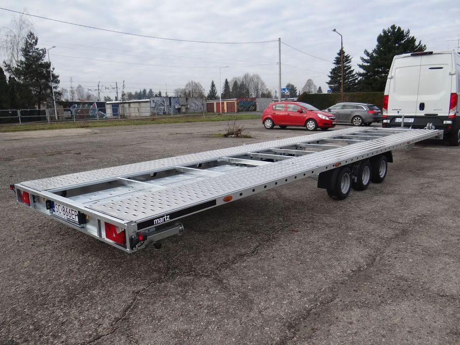 Martz Laweta Martz GT Limited VDI FV 23% 850x210 3500kg Na Dwa Auta 3 Osie  Martz GT Limited VDI 3500kg FV 23% 8,5x2,1 Laweta Na Dwa Auta 3 OSIE