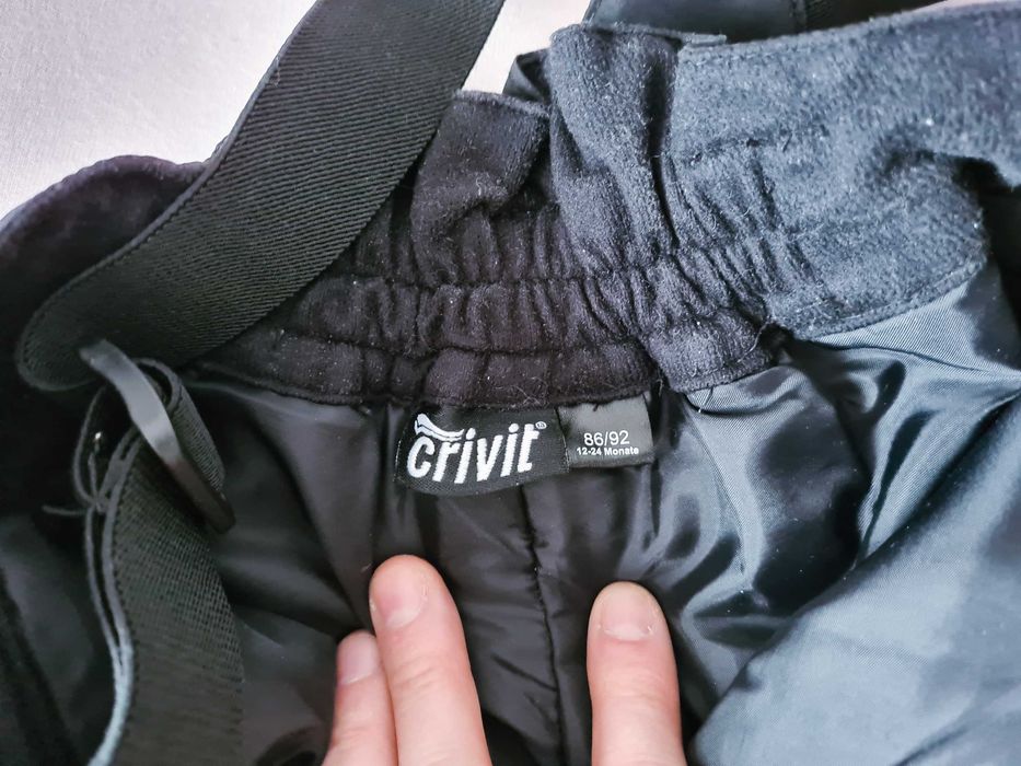 Spodnie zimowe chłopięce na 86 - 92 cm