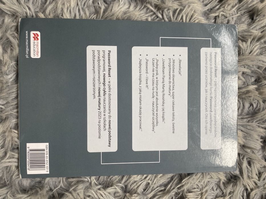 podręcznik password reset B2 język angielski