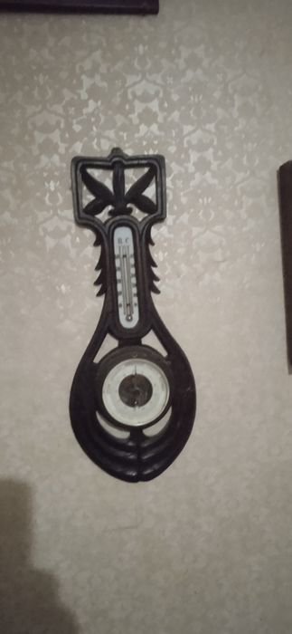 Старинный немецкий барометр знаменитой фирмы Tiessen