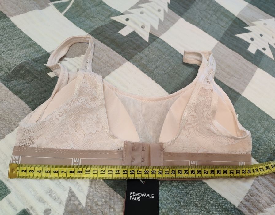 Бюстгальтер топ H&m беж
