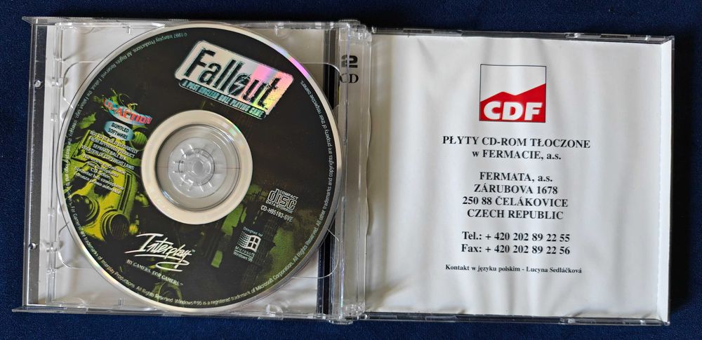 Fallout + Caesar PC CD Action 1999