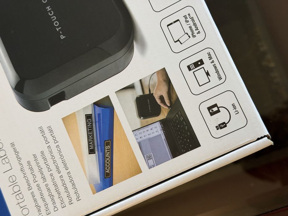 Portable Label Printer - P Touch Cube Plus444558524631623681