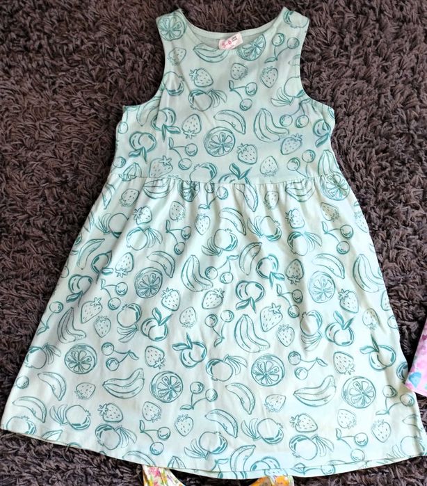 Conjunto 4 Vestidos Menina 5-6 Anos