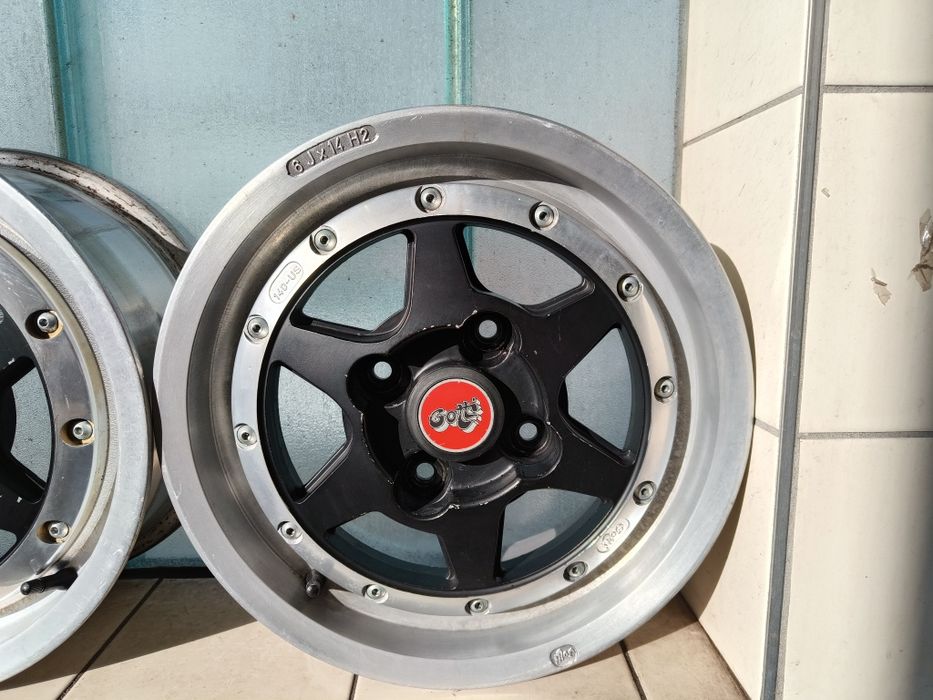 Felgi Gotti 14' 4x114.3 Unikat Nissan Sylvia Mitsubishi Japan Rarytas