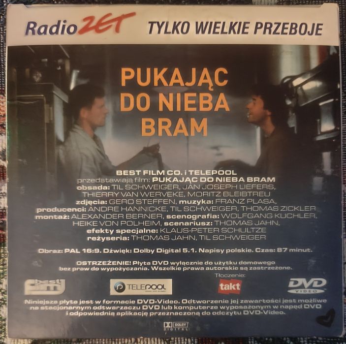 Film DvD Pukając do nieba bram - Til Schweiger