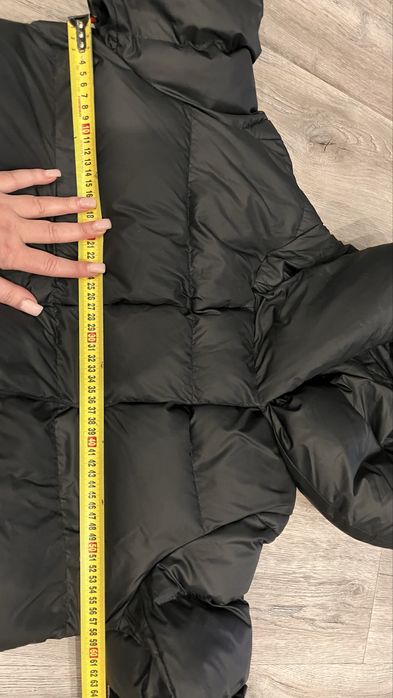 Зимове пальто довге куртка пуфер пуховик