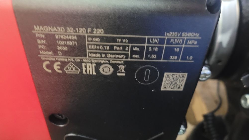 Pompa grundfos Magna 3D nowa