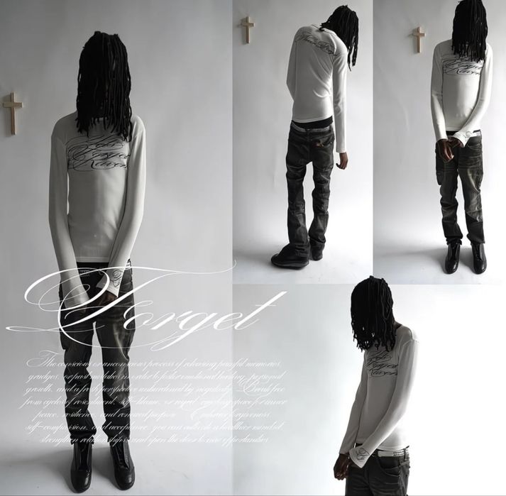longsleeve Never Forget Archiev (Never Forget;erd;archiev;opium;Alyx;rick owens;лонгслив)