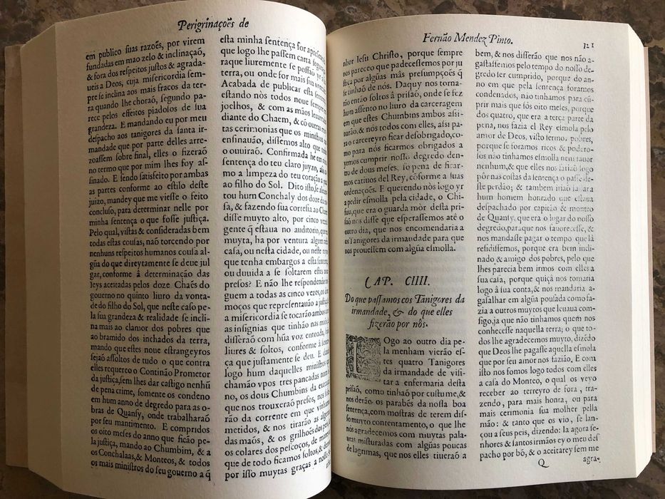 Peregrinação, de Fernão Mendes Pinto - 1ª edição