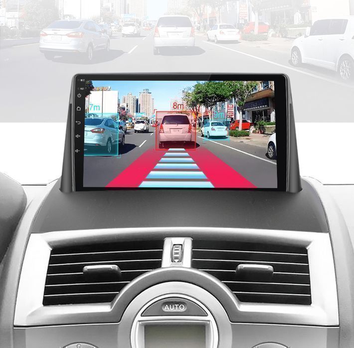 Radio 9" 2DIN Android Auto CarPlay Navi Renault Megane 2 2002-2009 PL