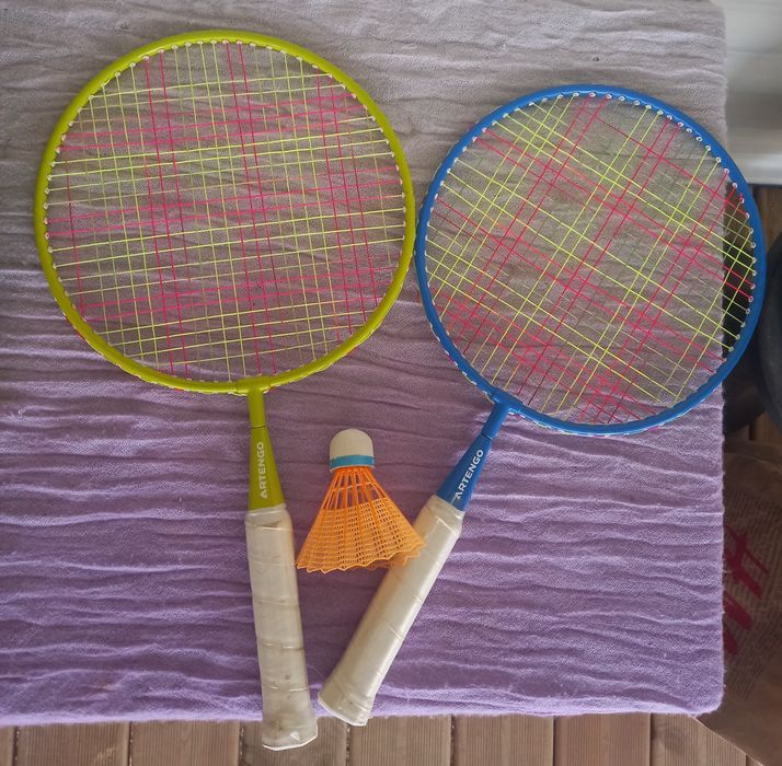 Raquetes de badminton