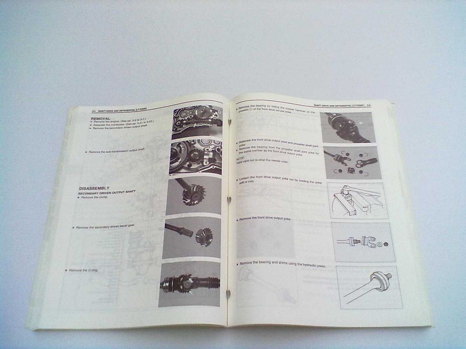 Manual Técnico Oficial Suzuki LT-250-250F