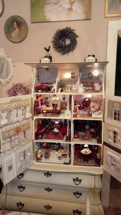 Domek dla lalek/ kolekcjonerski