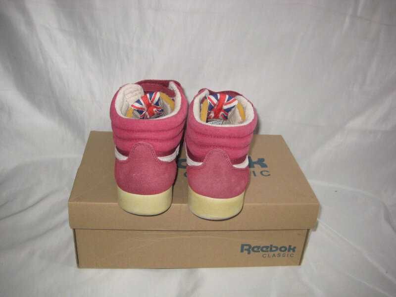 Ботинки кроссовки хайтопы Reebok оригинал 40-41 размер,стелька 26,5 см