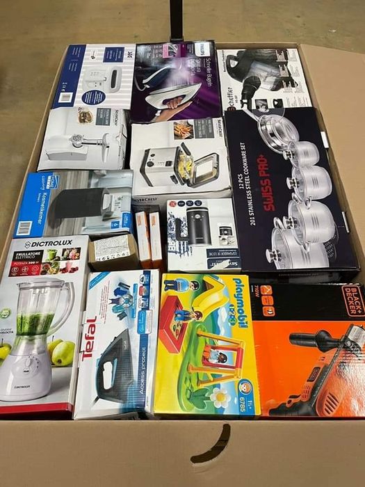 Palety Mix z Niemiec Amazon