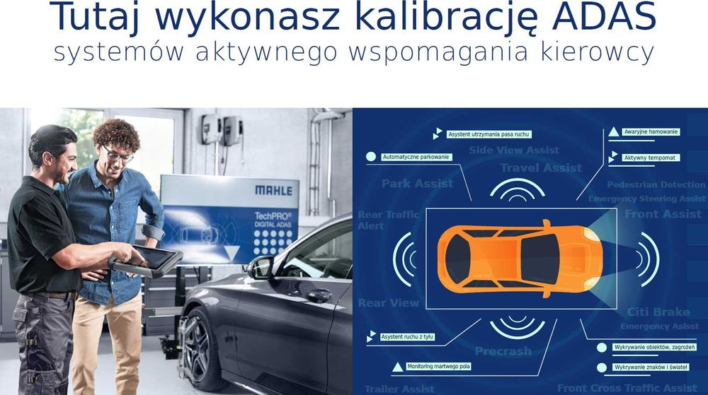 Kalibracja Radar, Kamera, Martwe pole, Kamera 360, Usuw. błędów [ADAS]
