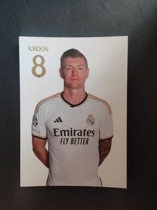 Pocztówka Real Madryt Toni Kross
