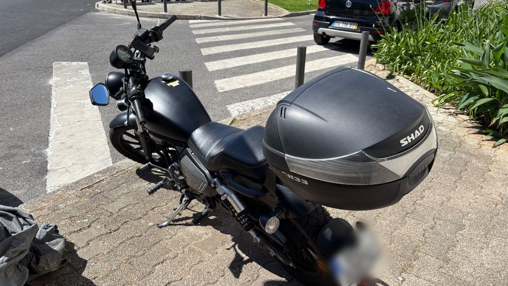 Keeway K-Light 125 (09/2023) – 10.400km – Excelente para cidade + Top Case
