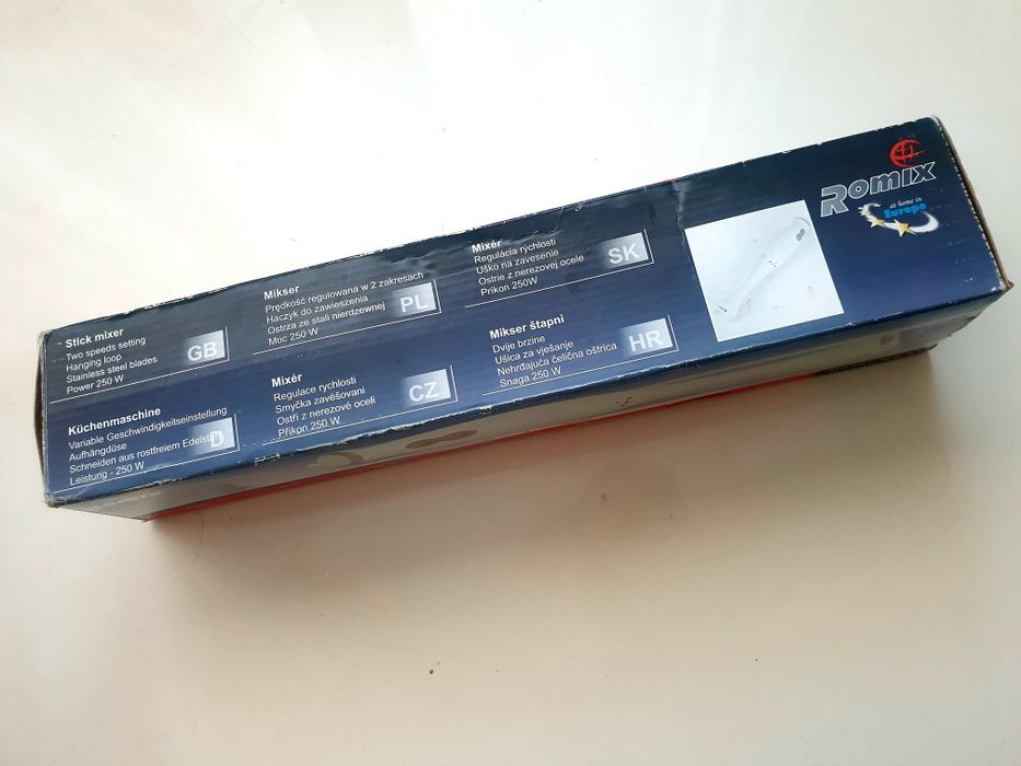 Nowy blender ręczny, robot kuchenny Romix MS41