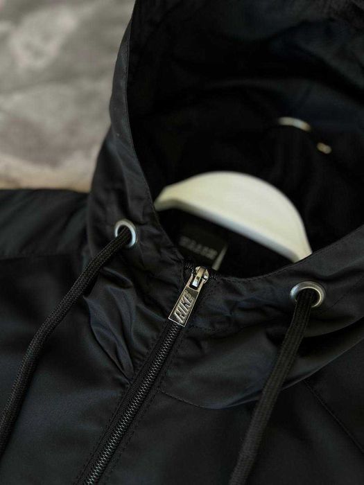 Костюм Nike Premium Black з qr-кодом штани + худі i57/Adi-123