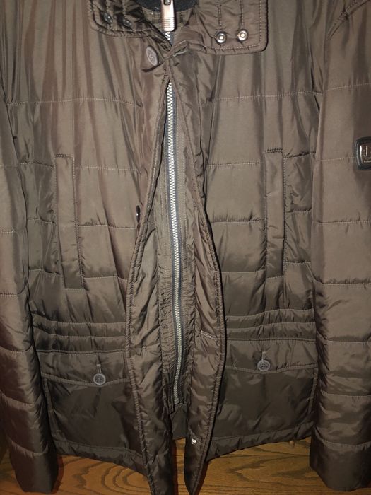 Куртка мужская «весна/осень» «Bugatti”, коричневая на синтепоне.