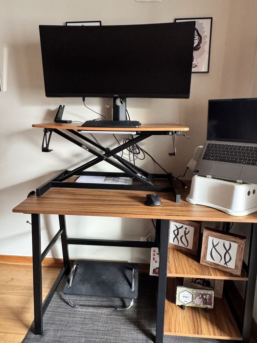 Secretária + standing desk