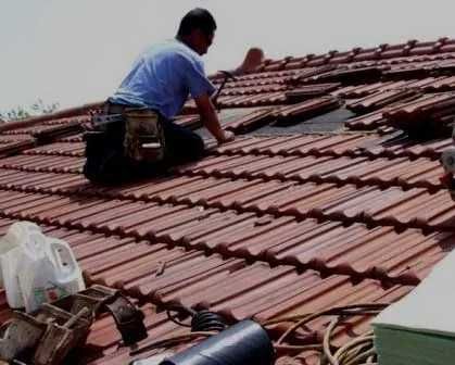 Telha cerâmica, Subtelha, Painel sandwich, . - REPARAÇÃO de Telhado, .