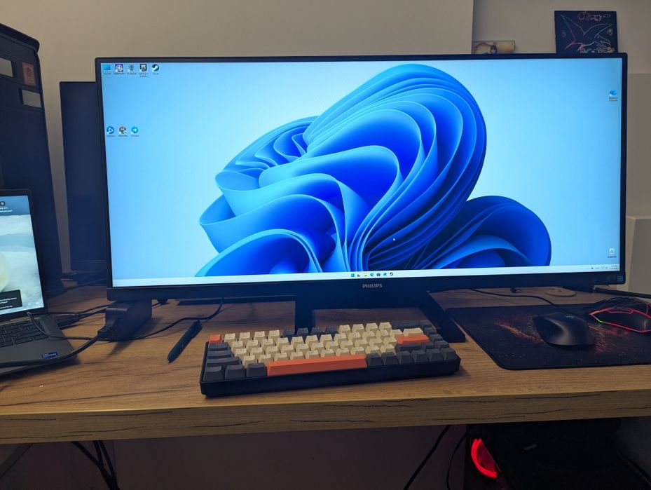 Монітор Ultrawide Philips E-Line 346E2 34" 2.5k 3440x1440  100hz VA