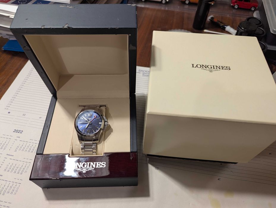 Longines Conquest GMT !!! zegarek z mechanizmem automatycznym !!!