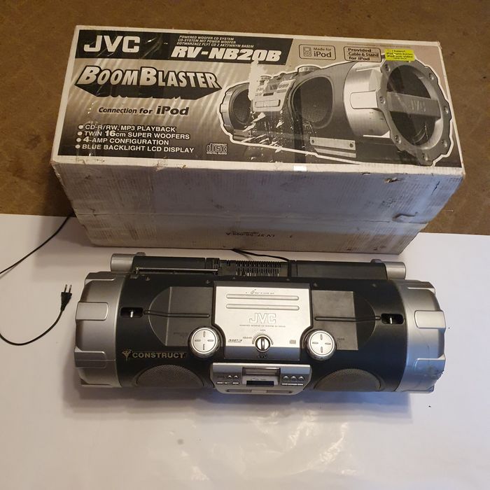 Бумбокс JVC RV-NB20B (магнітола)магнітола): 4 500 грн. - Магнітоли ...