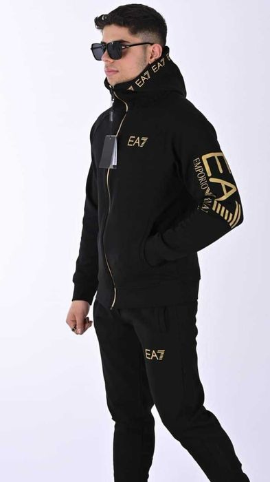 Nowe dresy męskie komplet EA7 emporio Armani M Bluza spodnie