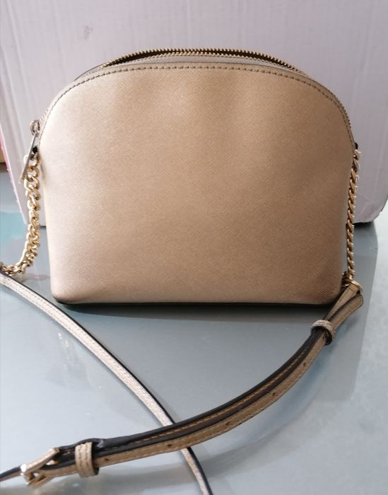 Mala Michael Kors dourada