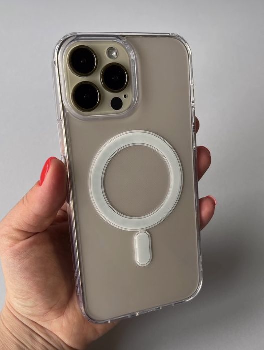 чехол на айфон с Magsafe прозрачный iPhone 13 15 17 ProMax