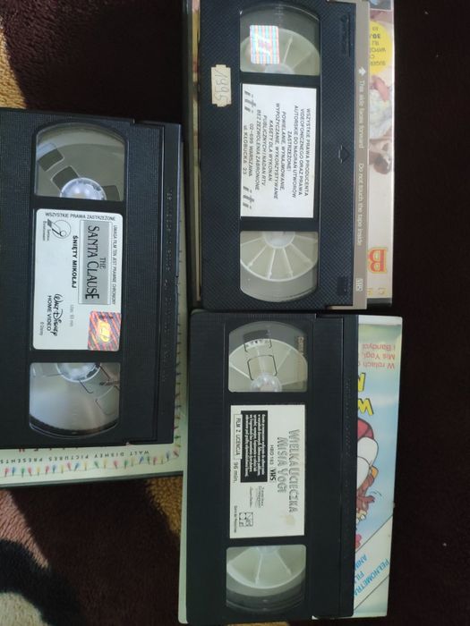 Zestaw filmów familijnych VHS