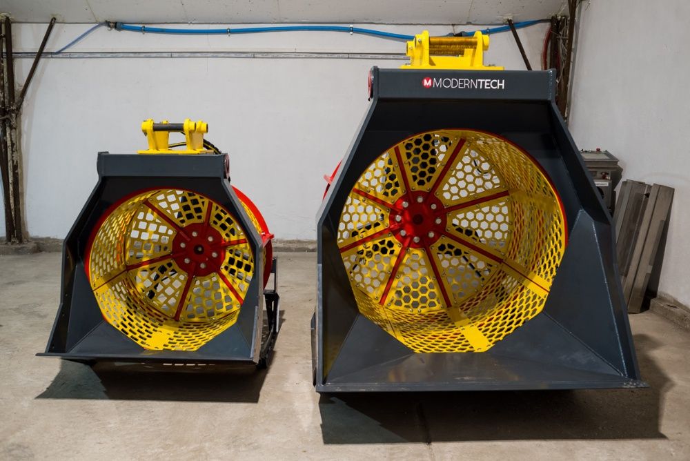 Przesiewacz do gruzu XL  ŁYŻKA PRZESIEWAJĄCA