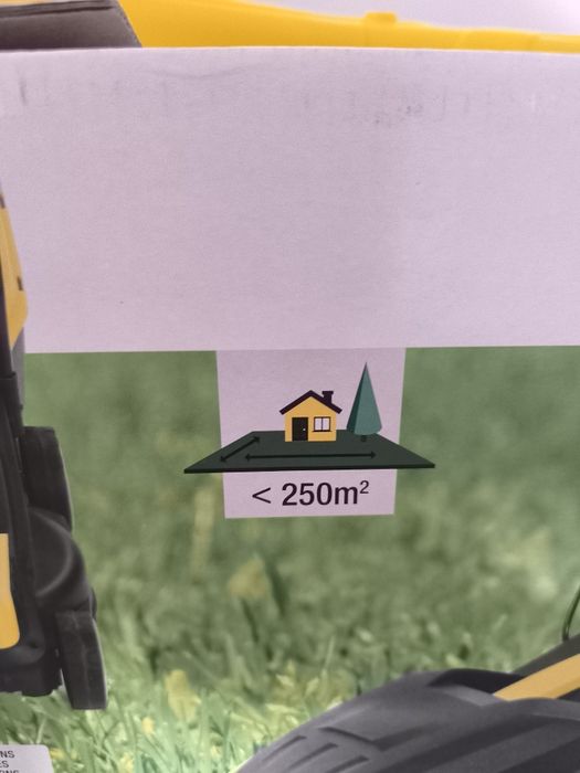 Máquina de cortar relva Powerplus 1300W + aparador | Fatura + garantia