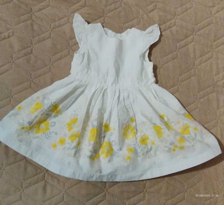 Vestido verão menina 12/18 mêses