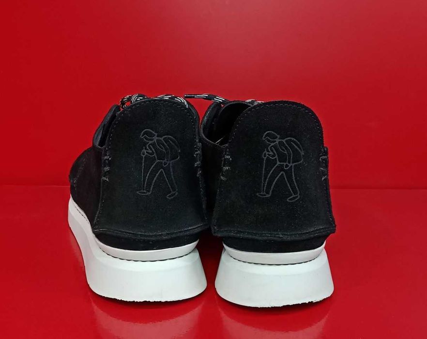 Кожаные ботинки кроссовки Clarks Originals Seven Оригинал