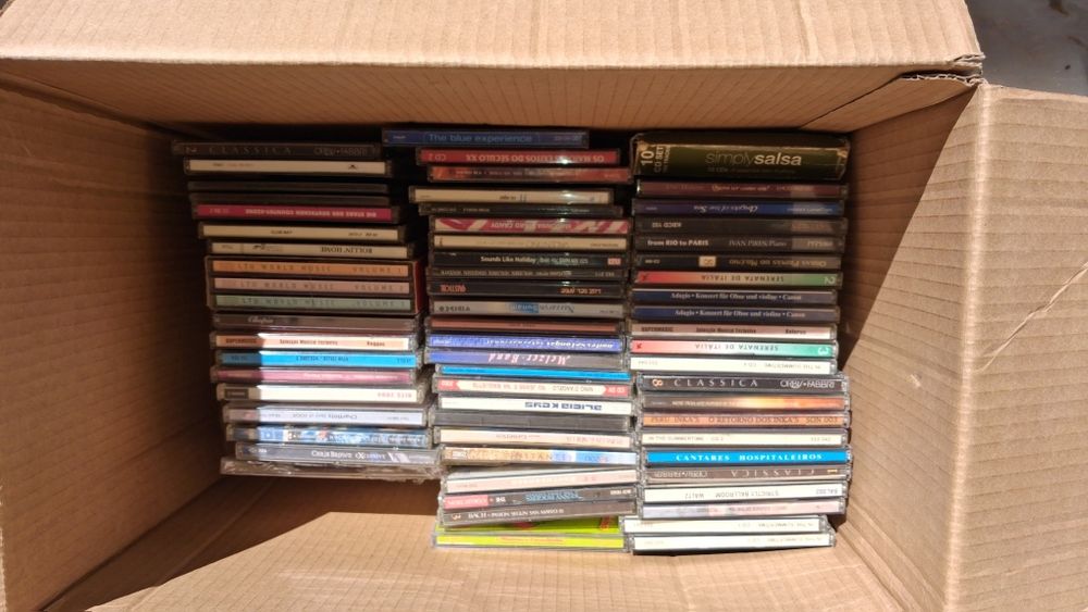 Lote de muitos cds
