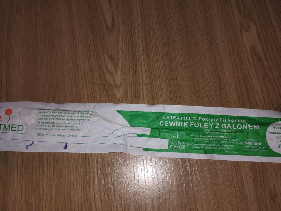 Cewnik nowy do moczu