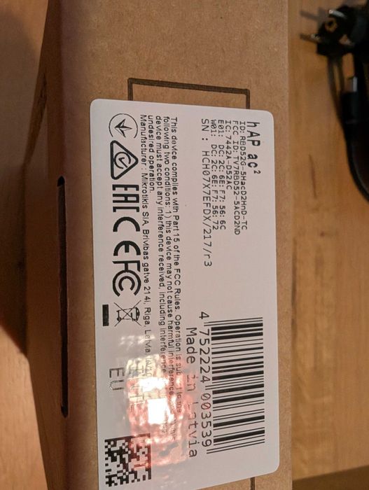 Router MikroTik hAP ac²