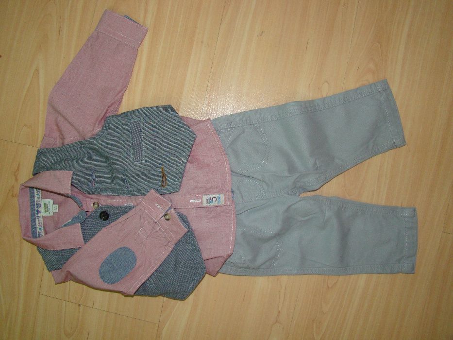 Zestaw paka ubranek 68 chłopiec H&M F&F Rebel
