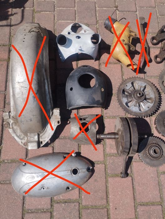 Części do Jawa 250 353